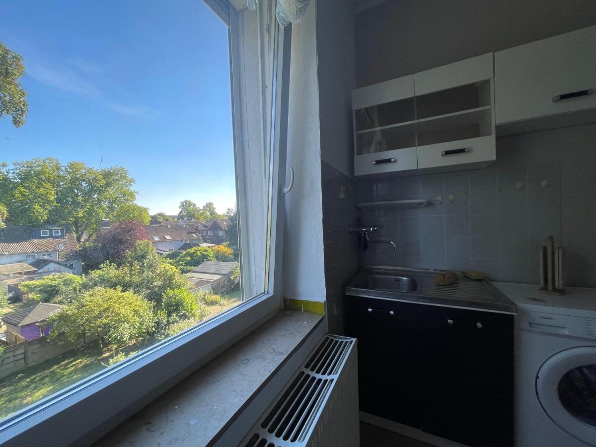 1 Schlafenzimmer 1 Whonzimmer Waschmaschine Trockner Maximum 4Personen Rheinhausen Center Appartement 1705 Дуйсбург Экстерьер фото